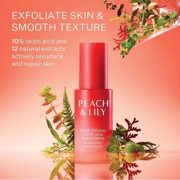 🆕 Peach & Lily Power Cocktail Lactic Acid Repair Serum - Picture 3 of 14